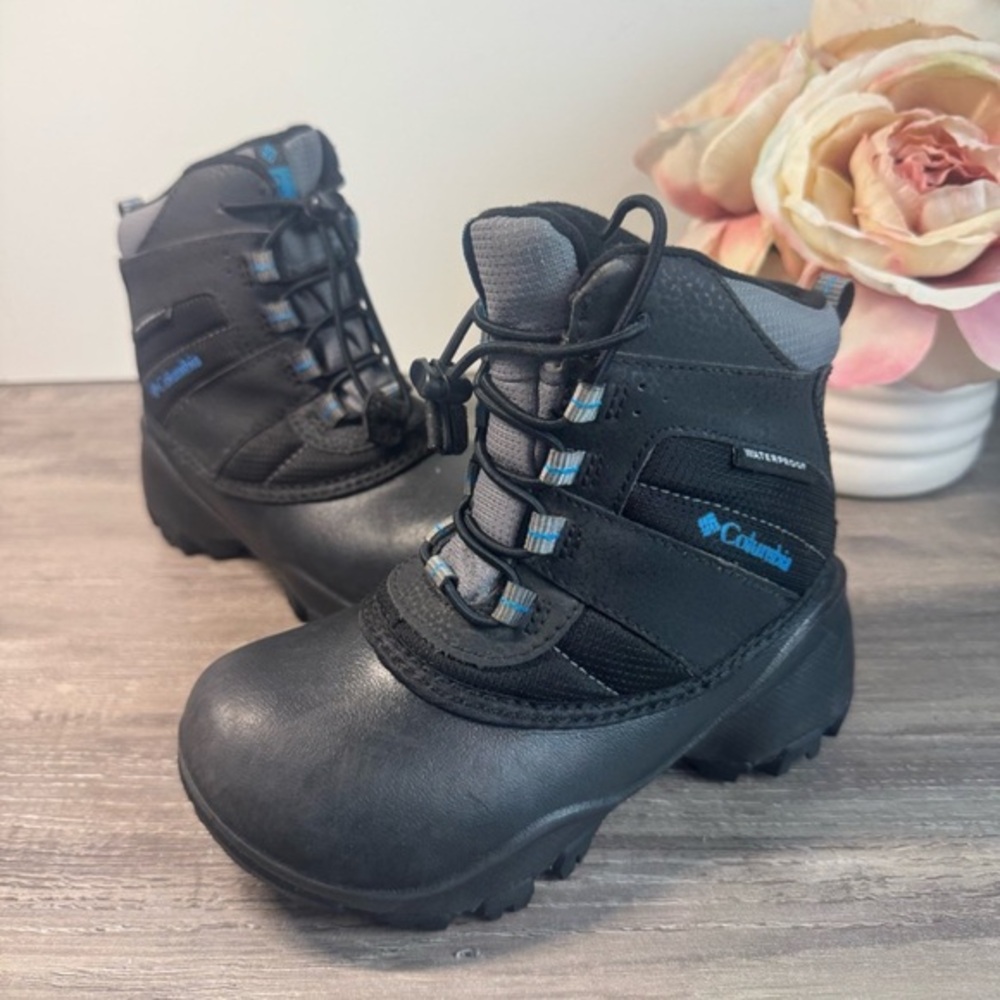 Columbia Rope Tow III Waterproof snow boots toddler 11 EUC - Picture 1 of 6